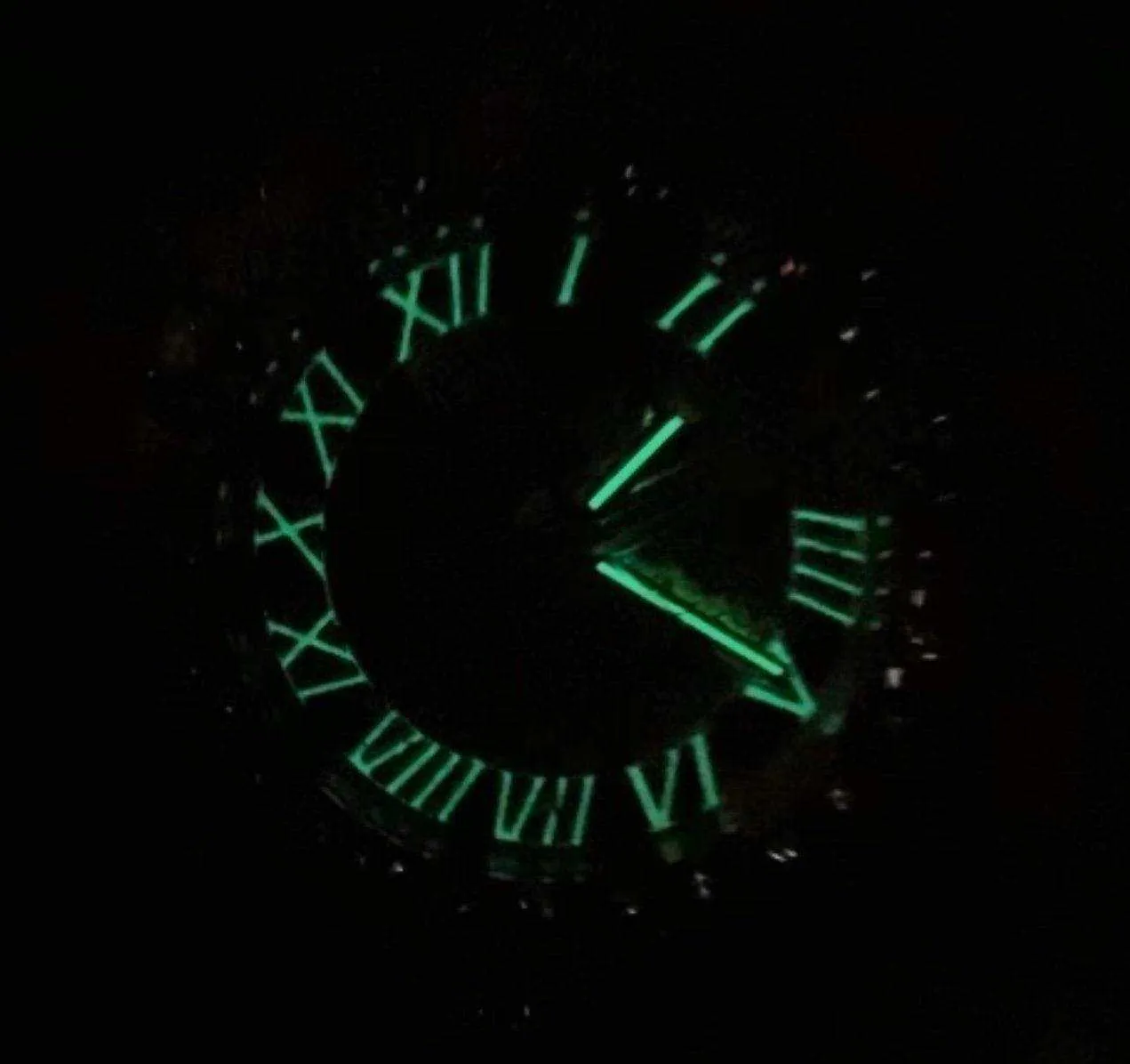 42MM Iced Alpha Era® Luminous Skeleton Gold