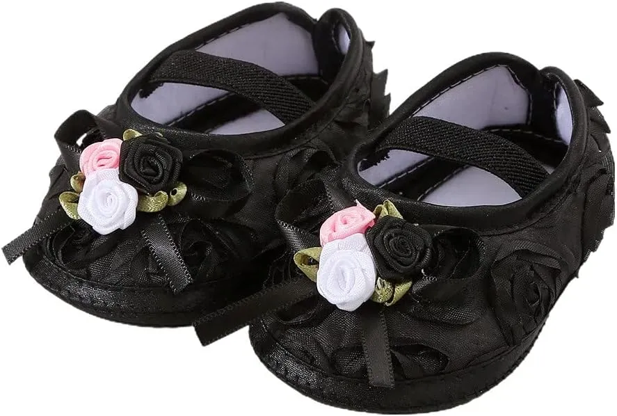 Baby Shoes Fashion Soft Sole Toddler Shoes Pearl Dress Flower Princess Shoes Toddler Shoes Toddler Shoes Girl 8