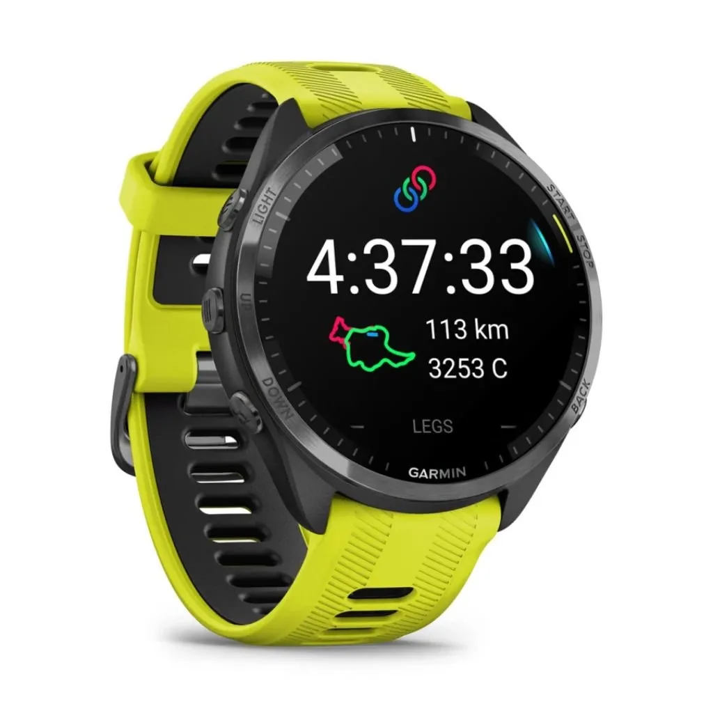 Forerunner® 965 - Carbon/Amp Yellow