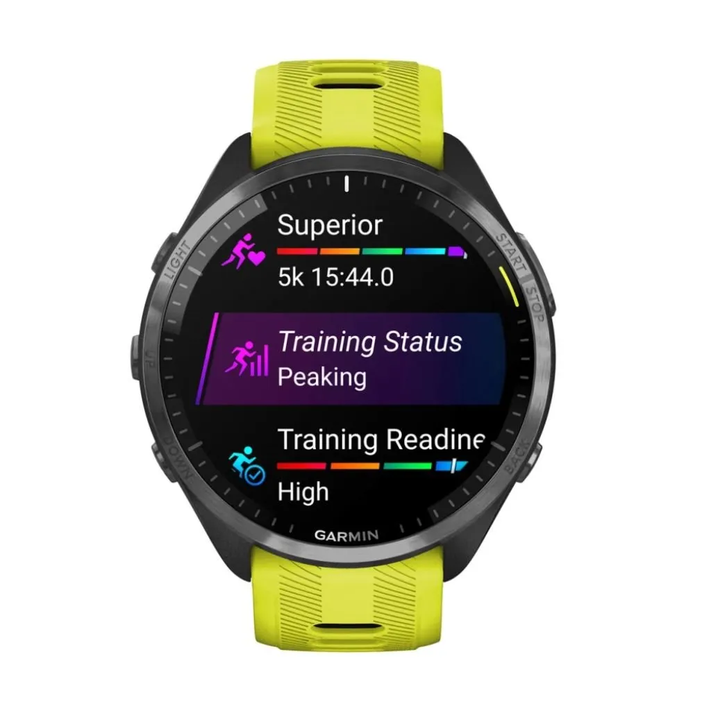 Forerunner® 965 - Carbon/Amp Yellow