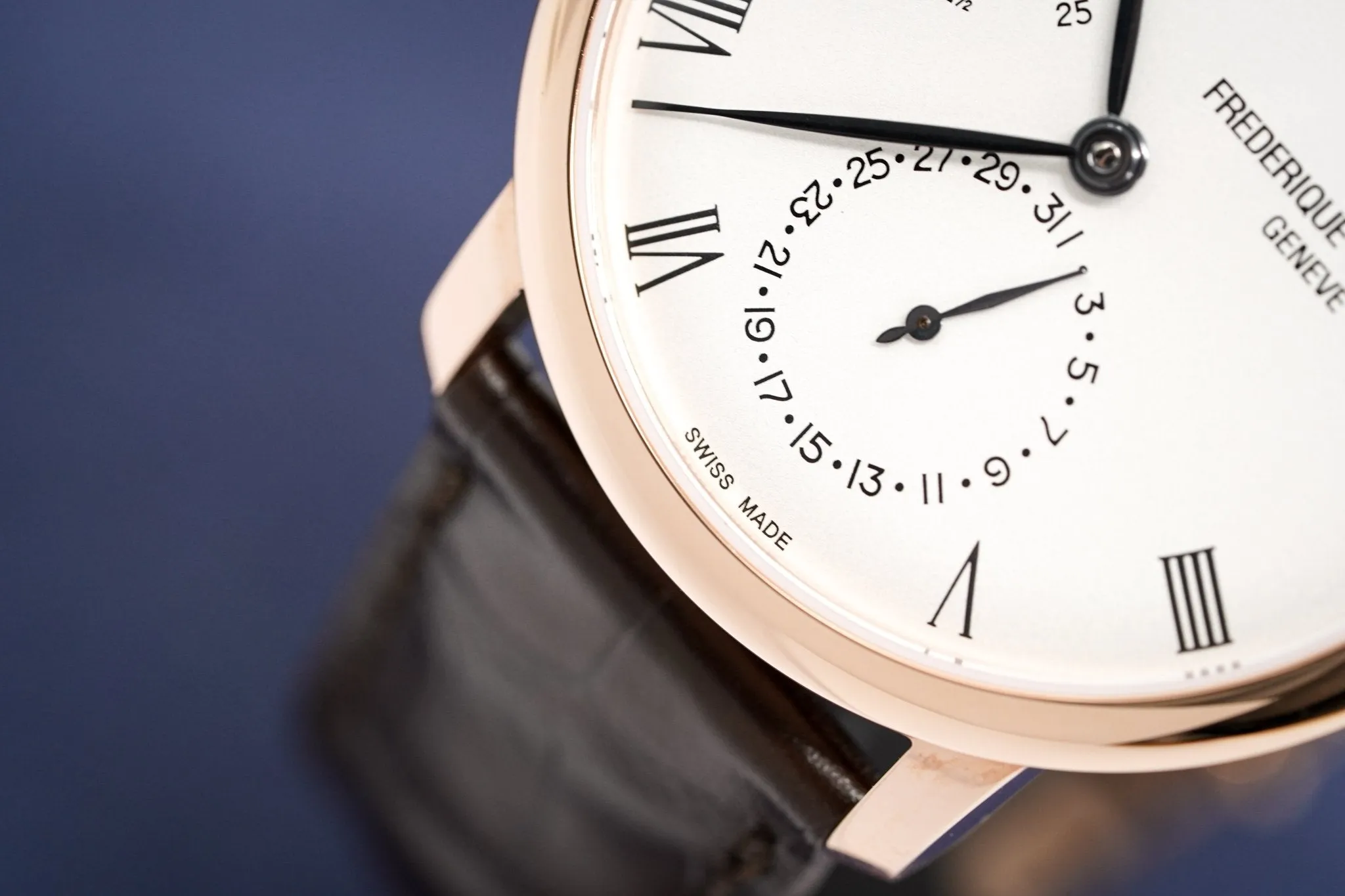 Frederique Constant Men's Watch Slimline Power Reserve Manufacture FC-723WR3S4