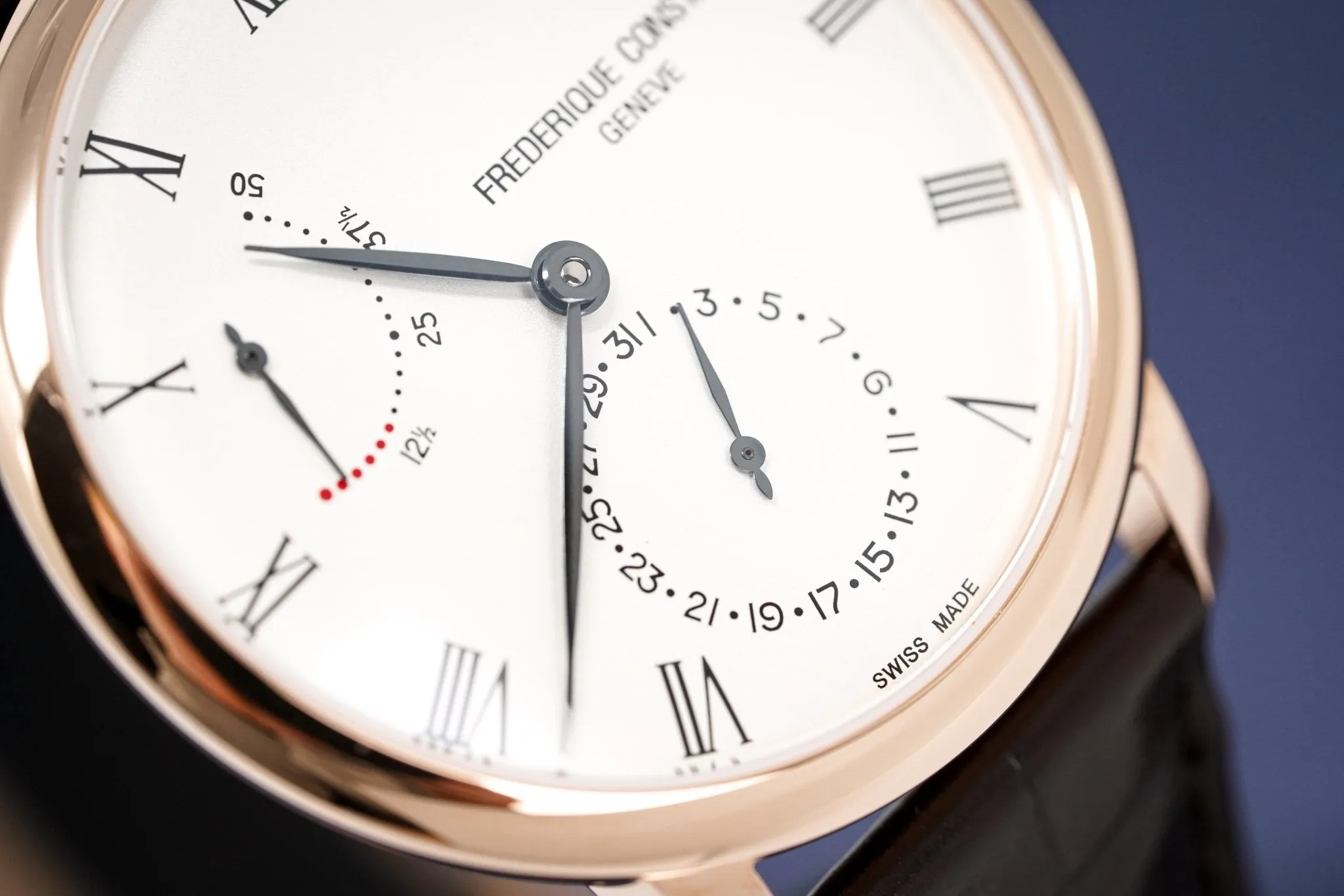Frederique Constant Men's Watch Slimline Power Reserve Manufacture FC-723WR3S4