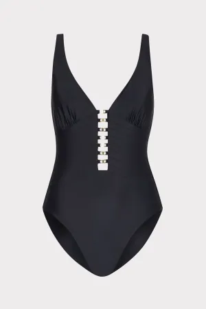 Gold Accent One Piece