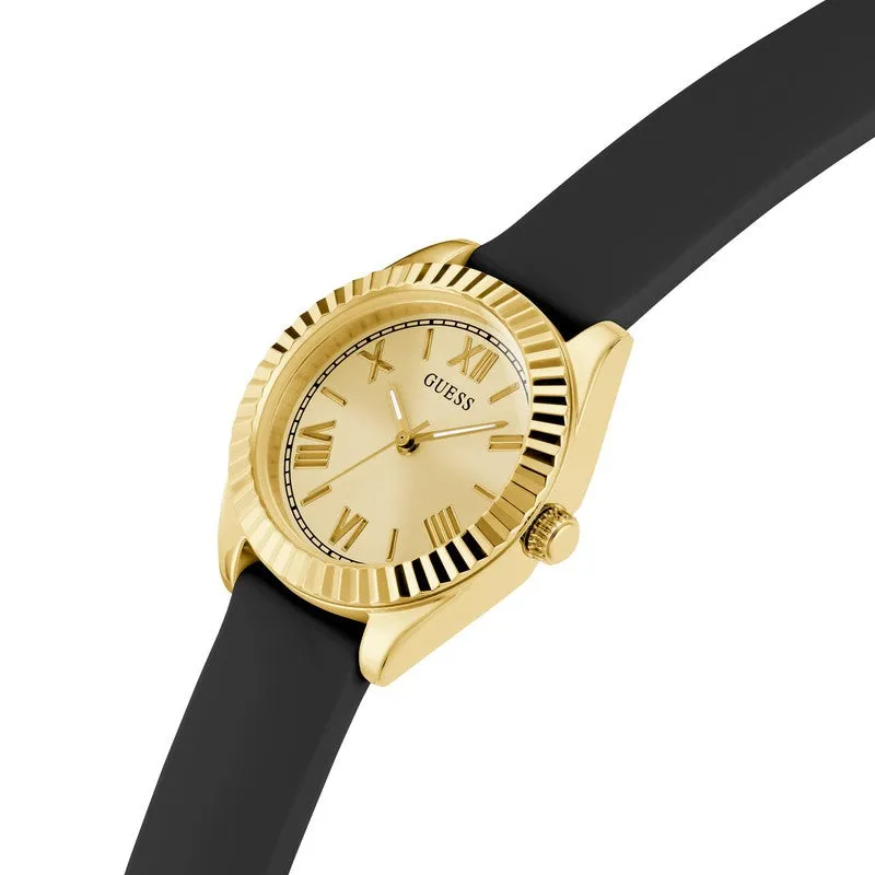 Guess Mini Luna Champagne Dial Analog Watch