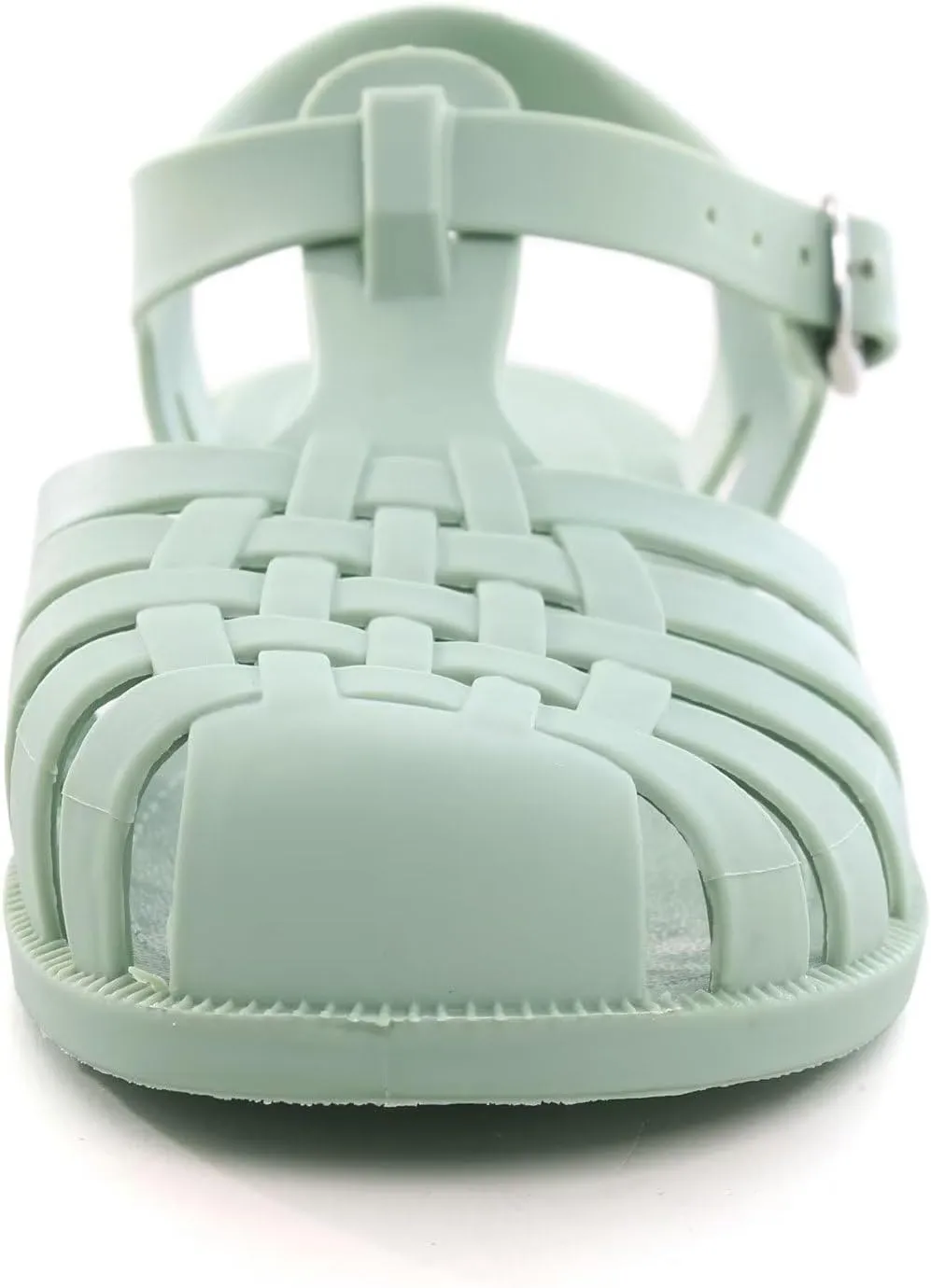Hee grand Crystal Jelly Heel Sandals For Women Summer Beach Jelly Shoes