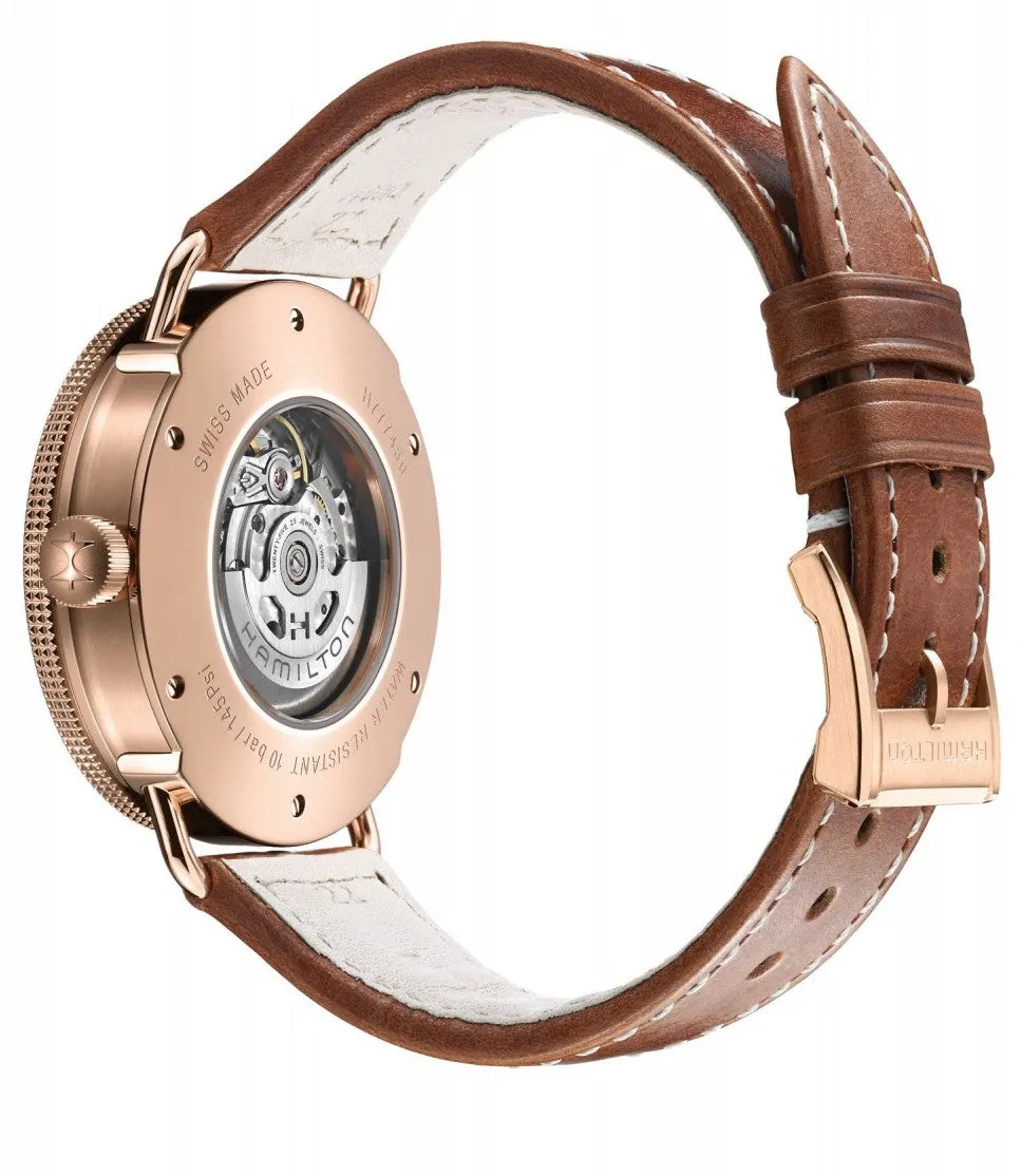 HML Watch Khaki Navy Pioneer Small Second Auto