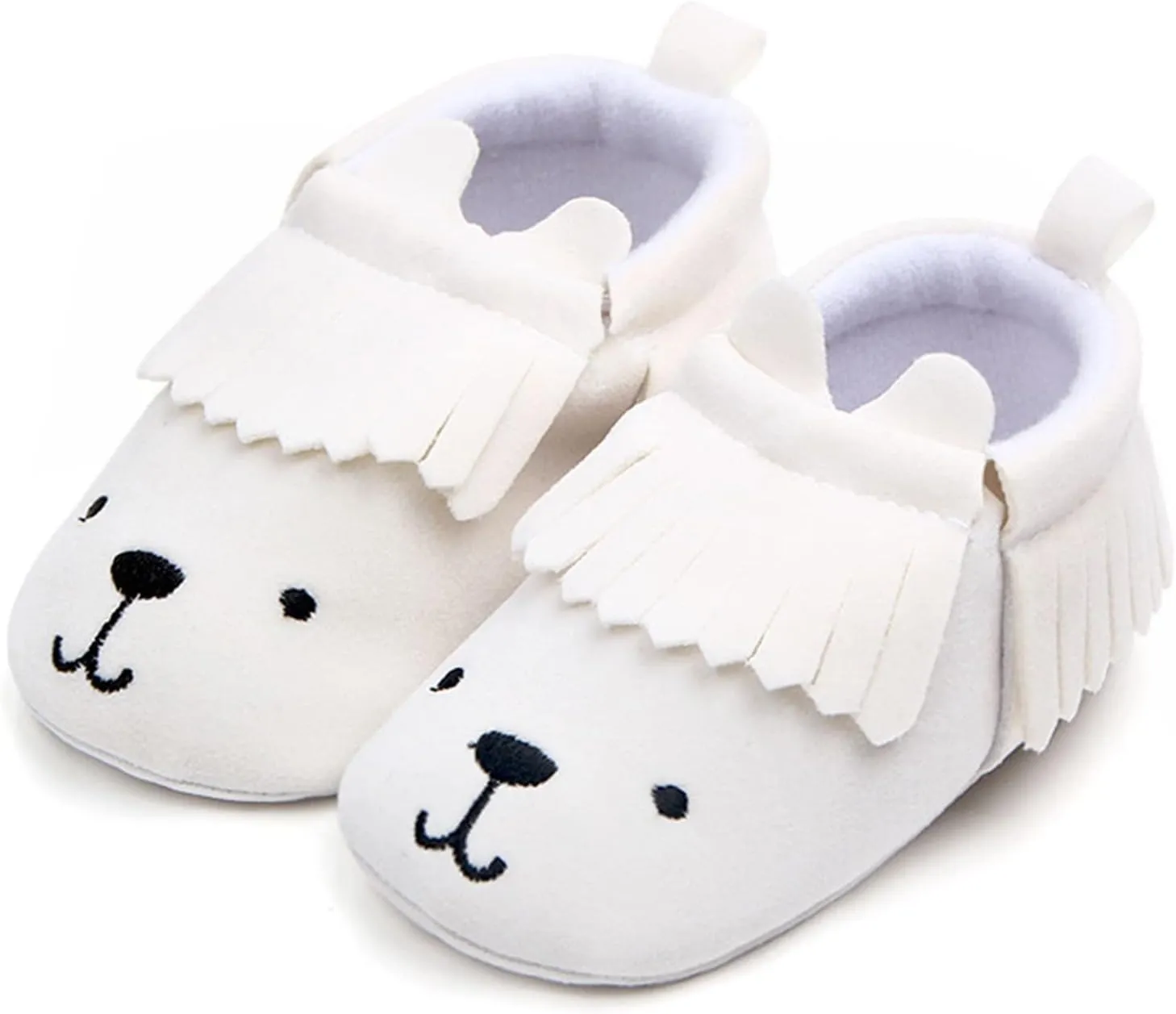 Infant Toddler Shoes Soft Sole Toddler Shoes Tassel Cute Cartoon Embroidery Princess Shoes Toddler Girls Sandals Size 10