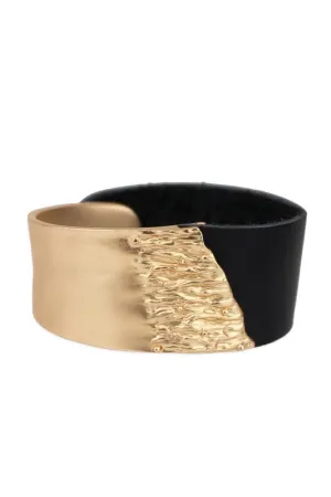 Leather Statement Bracelet