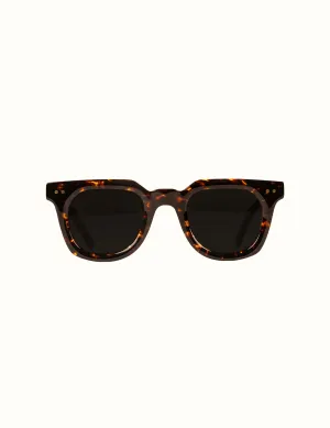 Leisure Unisex Sunglasses - Brown Tortoise / Grey