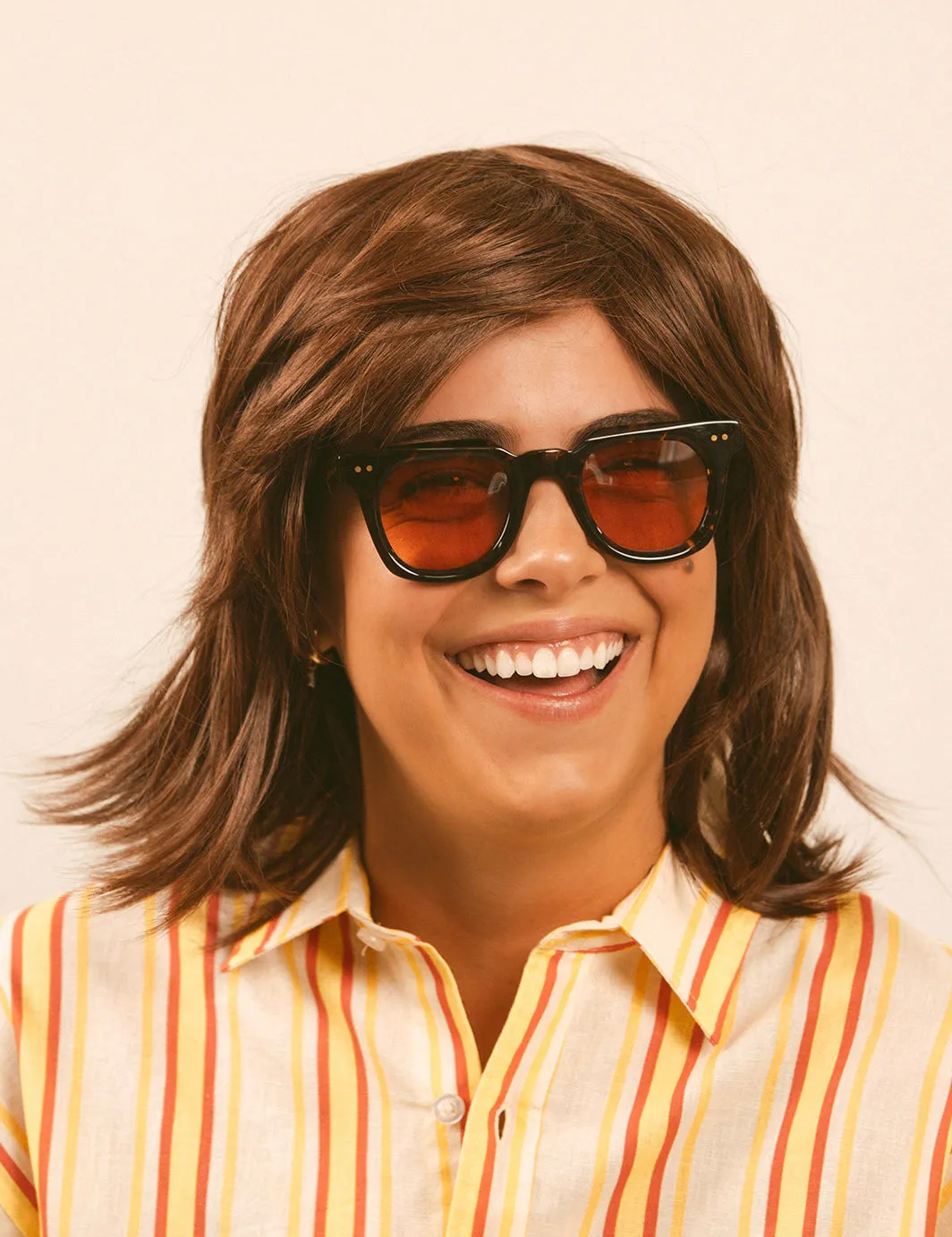 Leisure Unisex Sunglasses - Brown Tortoise / Orange