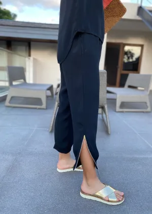 Mikaela Zipper Accent Pants