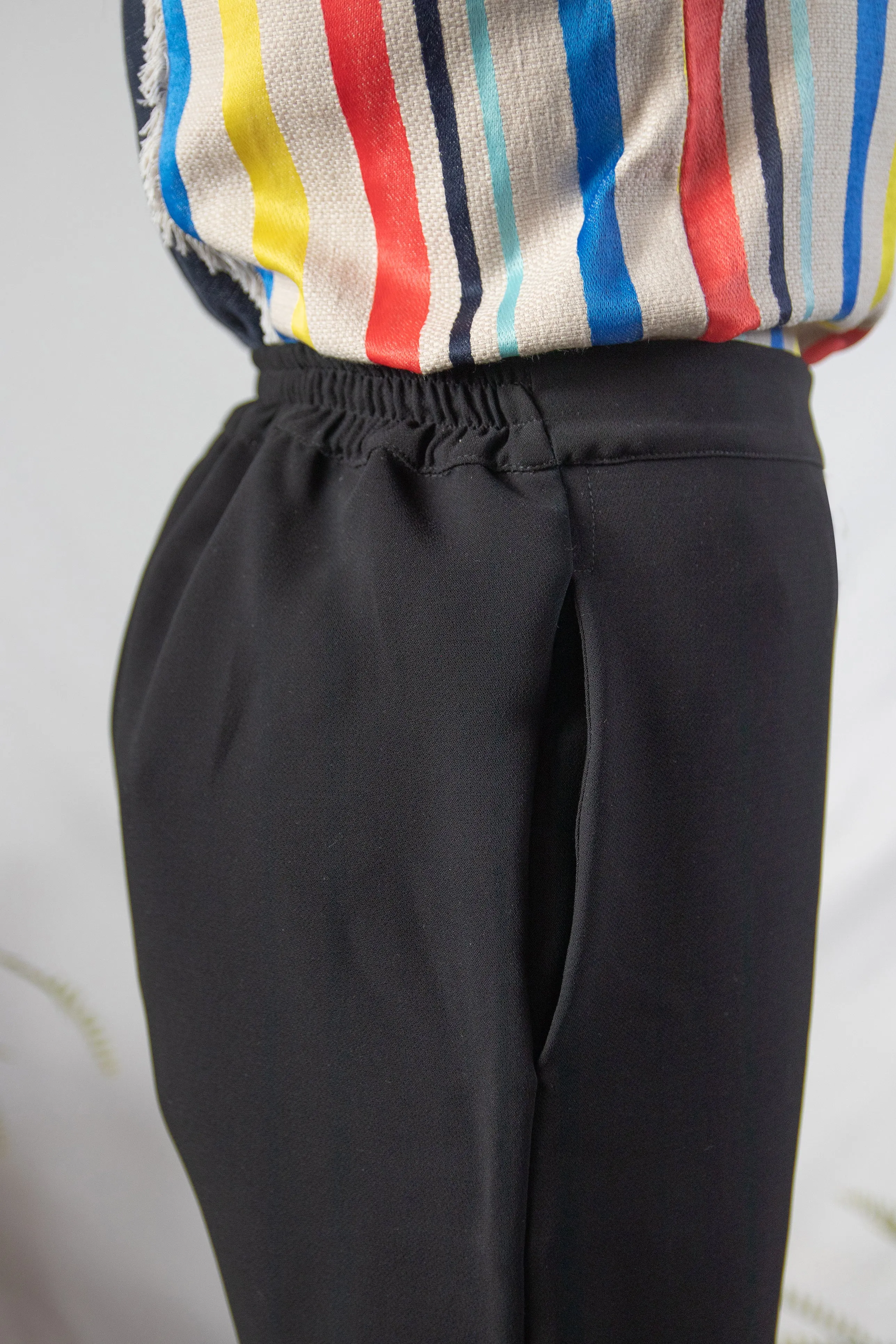 Mikaela Zipper Accent Pants