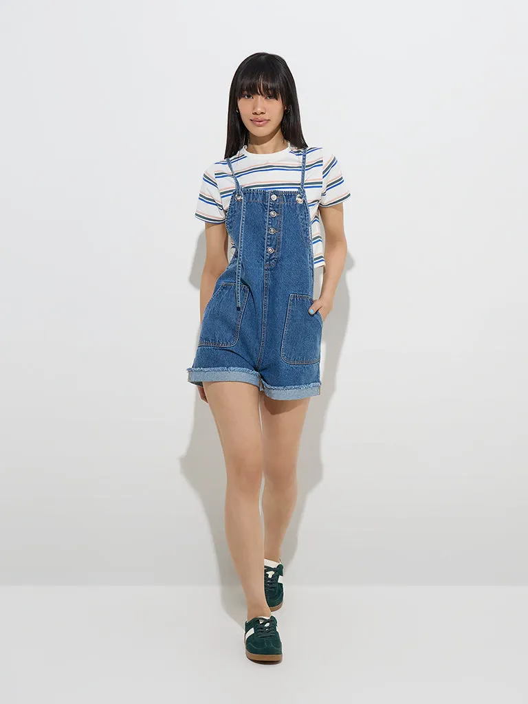 Nuon Blue Denim Dungaree