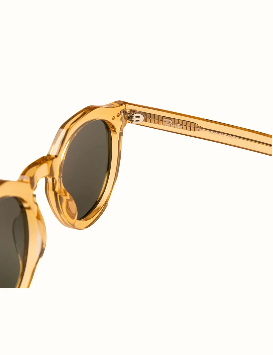 Seeker Unisex Sunglasses - Champagne / Grey