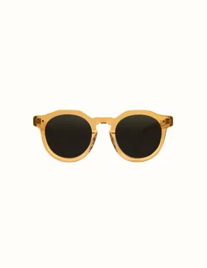 Seeker Unisex Sunglasses - Champagne / Grey