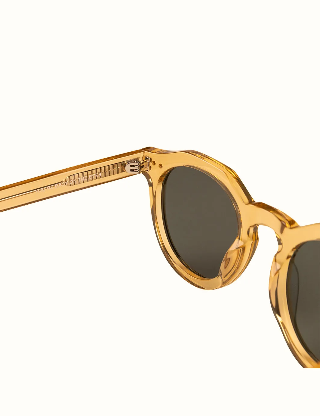 Seeker Unisex Sunglasses - Champagne / Grey