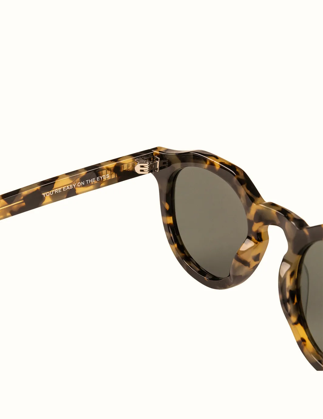 Seeker Unisex Sunglasses - Tortoise / Green