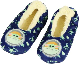 Star Wars Grogu Baby Yoda Slippers Frog Character Slipper Socks With No-Slip Sole For Women Men