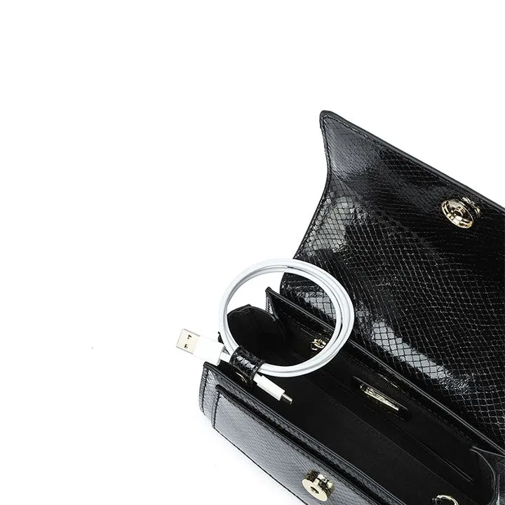 Stunning Strappy Accent Handbag BD 106