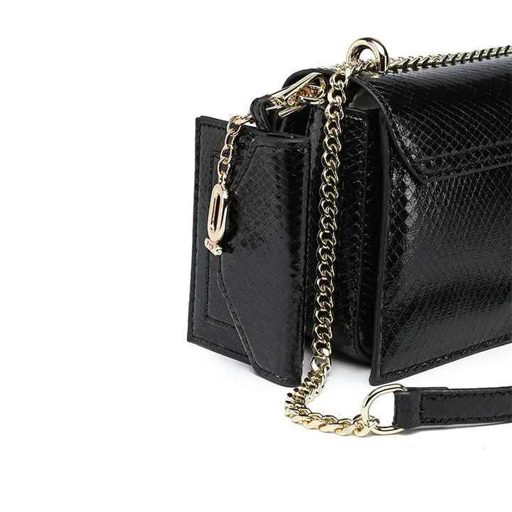 Stunning Strappy Accent Handbag BD 106
