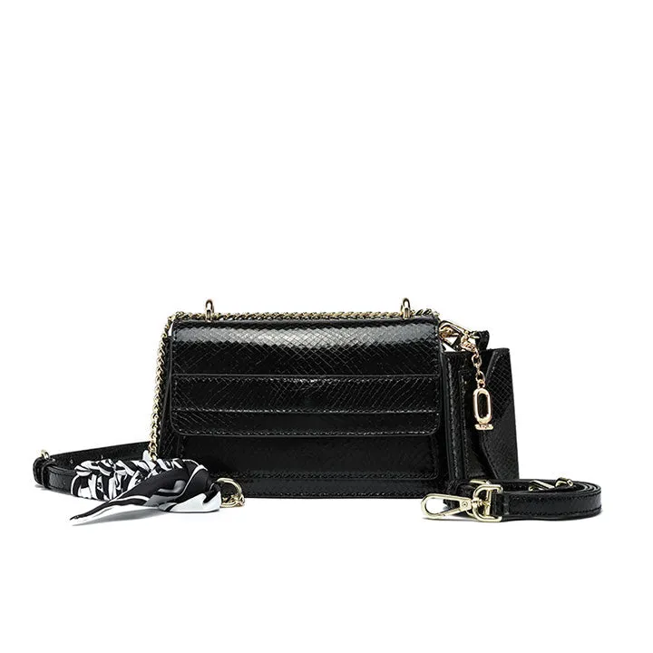 Stunning Strappy Accent Handbag BD 106