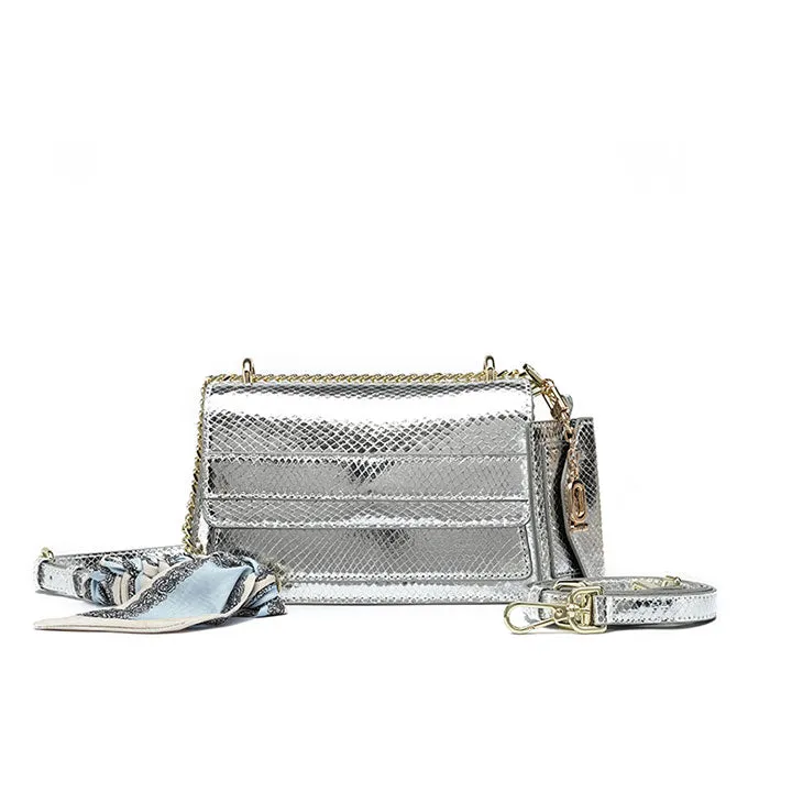 Stunning Strappy Accent Handbag BD 106