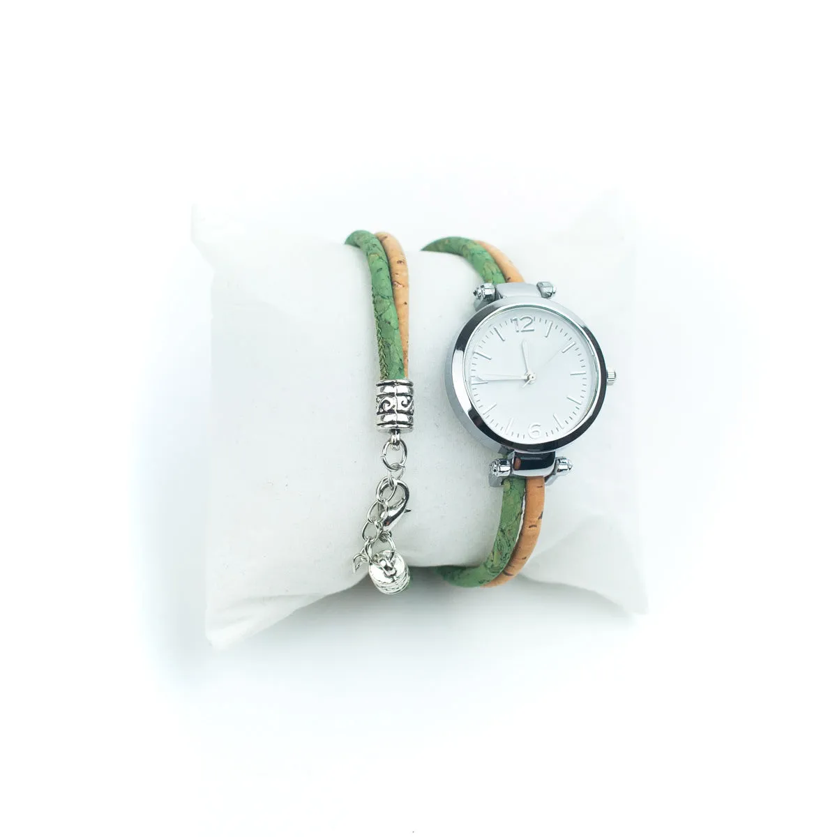 Stylish Casual Watch with Natural Cork Watch Strap WA-427