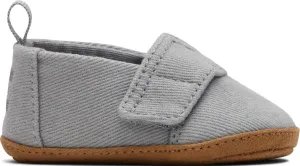 TOMS - Tiny Crib Alpargata Layette Shoes, Color Ultmt Gry VNTG TWL, Size: 3 M US Infant