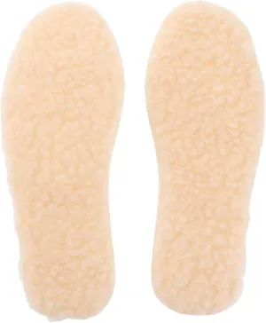 Warm Winter Insole for Boys and Girls Soft Sole Baby Shoes Sheepskin Inserts Boys and Girls Insoles Non-Slip Breathable