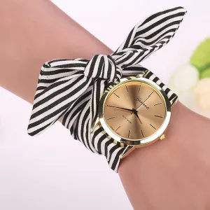 Women Fabric Strap Fashion Casual Watches